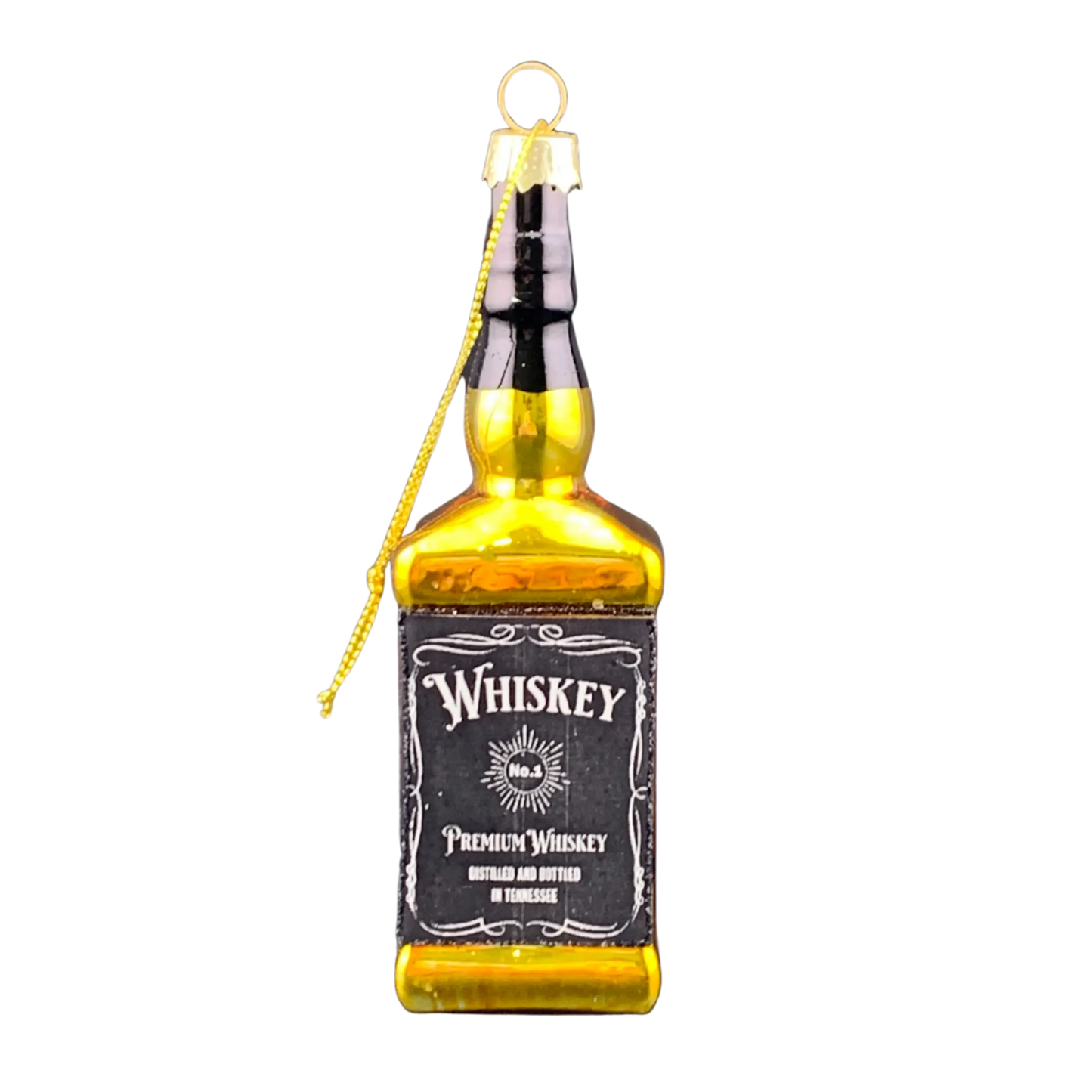 Whiskey Bottle Ornament