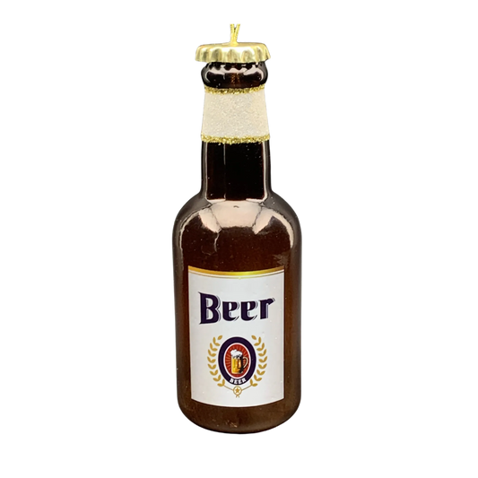 Beer Bottle Ornament I