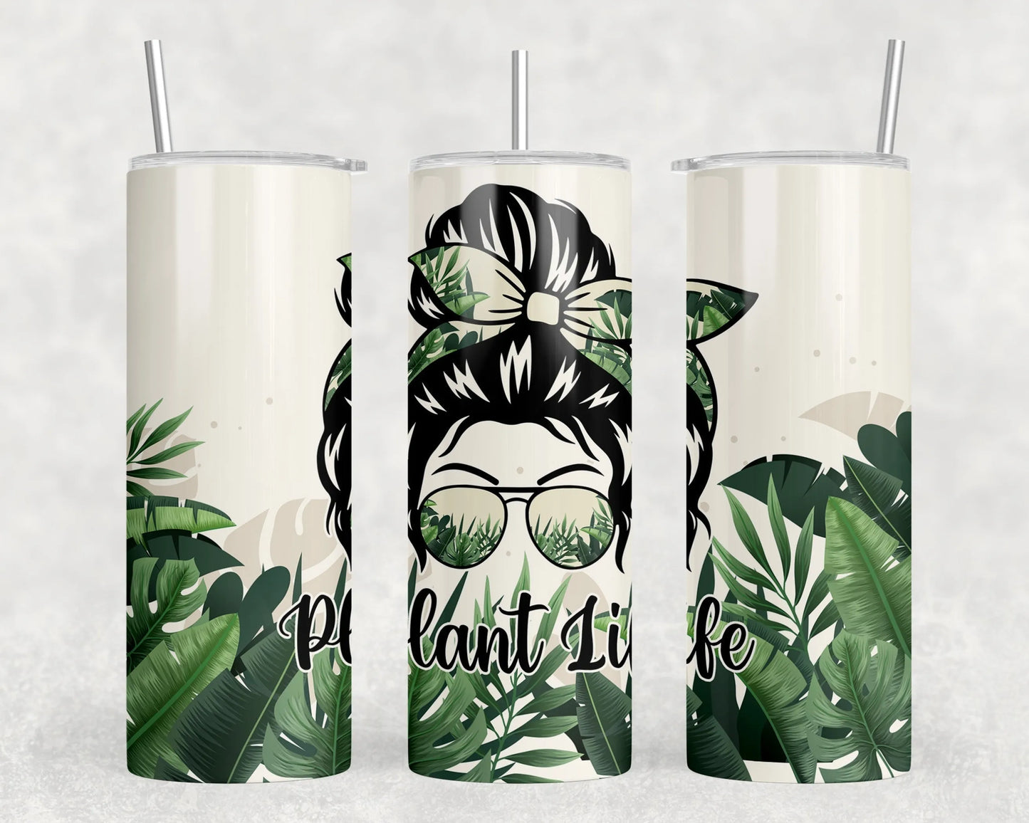 Plant Life - 20 oz Steel Tumbler (With Or Without Bluetooth Speaker)