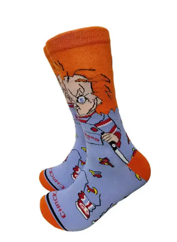 Calcetines de anime de Chucky