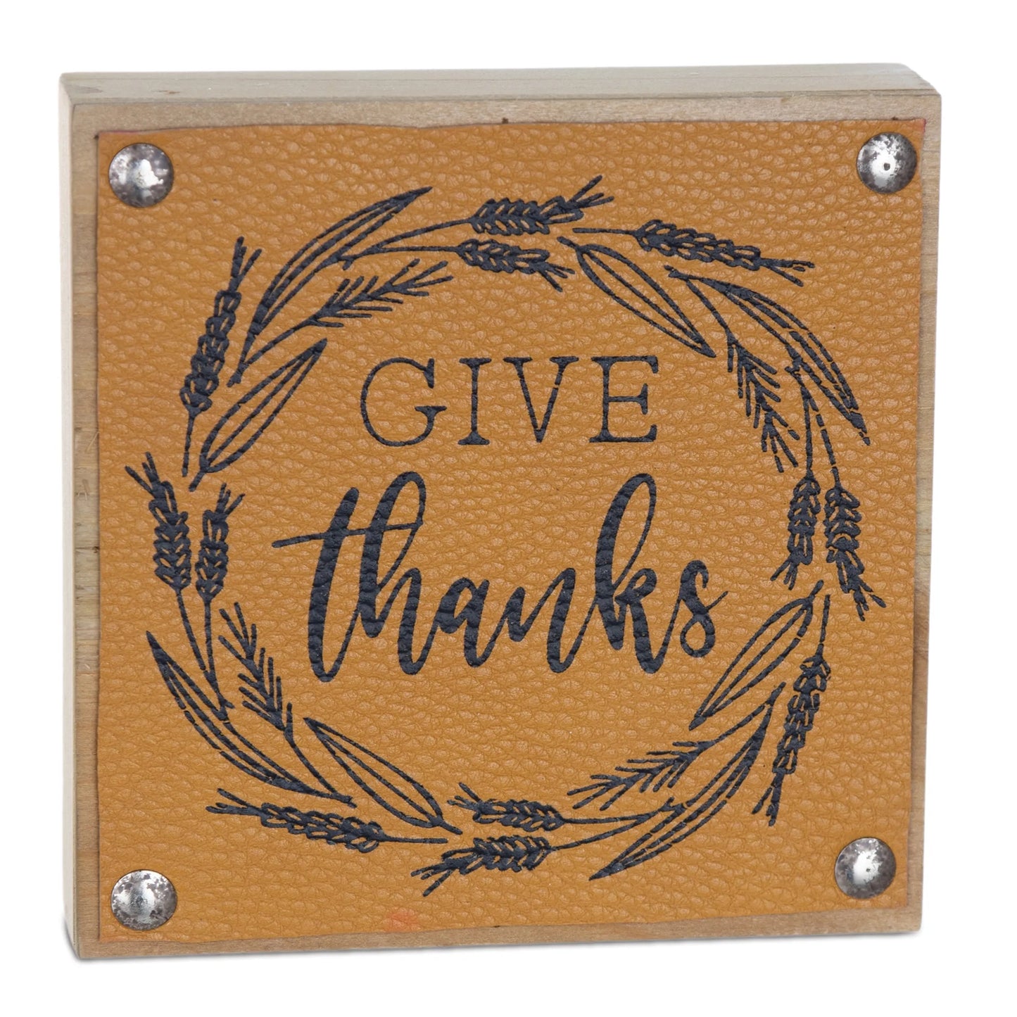 Give Thanks Harvest Sign