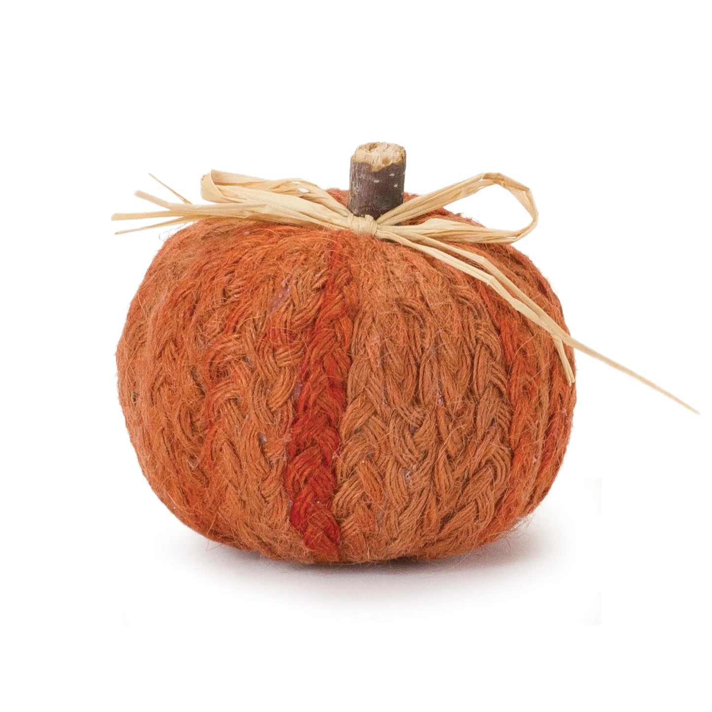 Braided Fabric Pumpkin