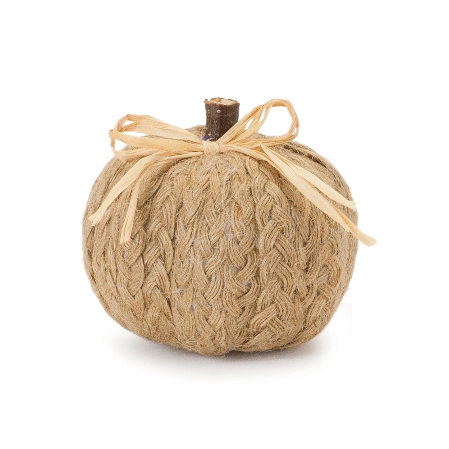 Braided Fabric Pumpkin