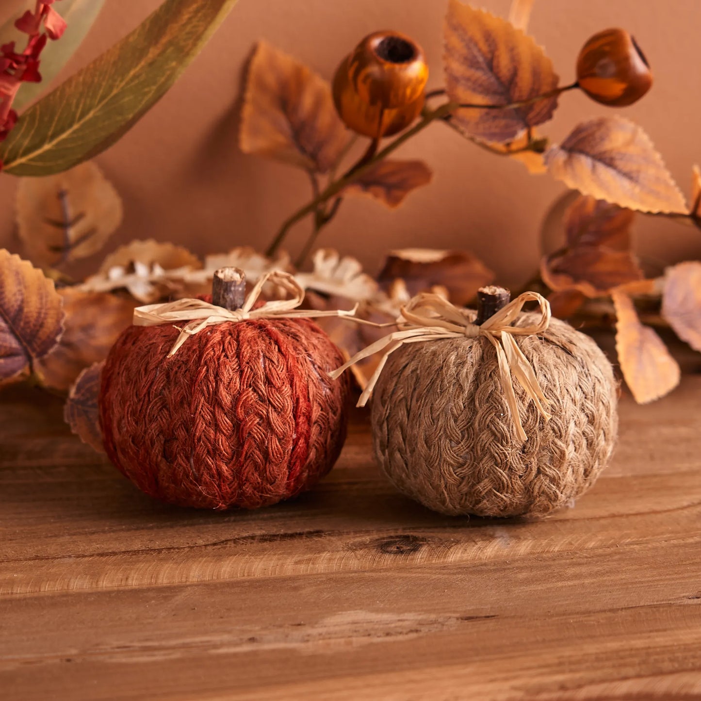 Braided Fabric Pumpkin