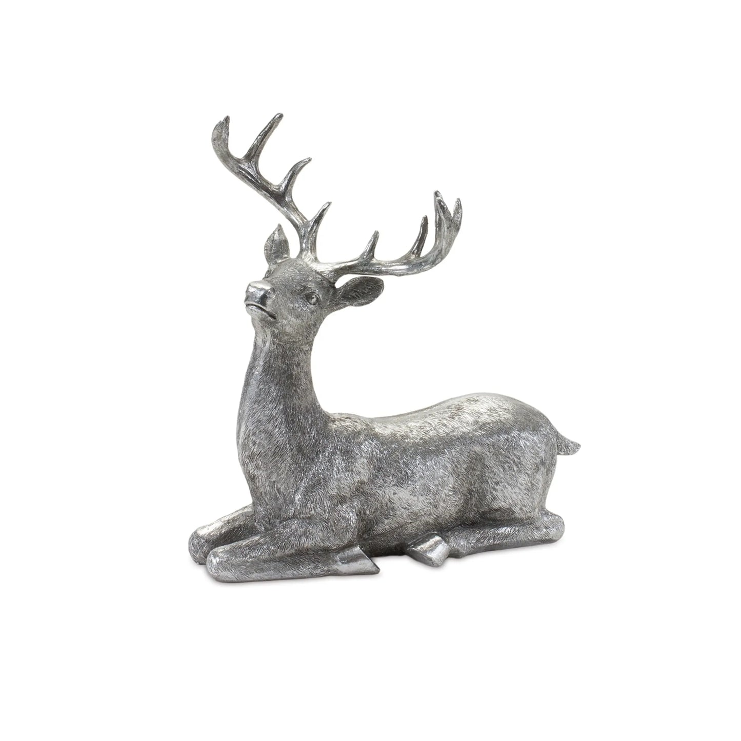 Silver Deer Statue