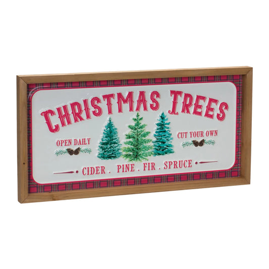 Christmas Tree Wall Sign