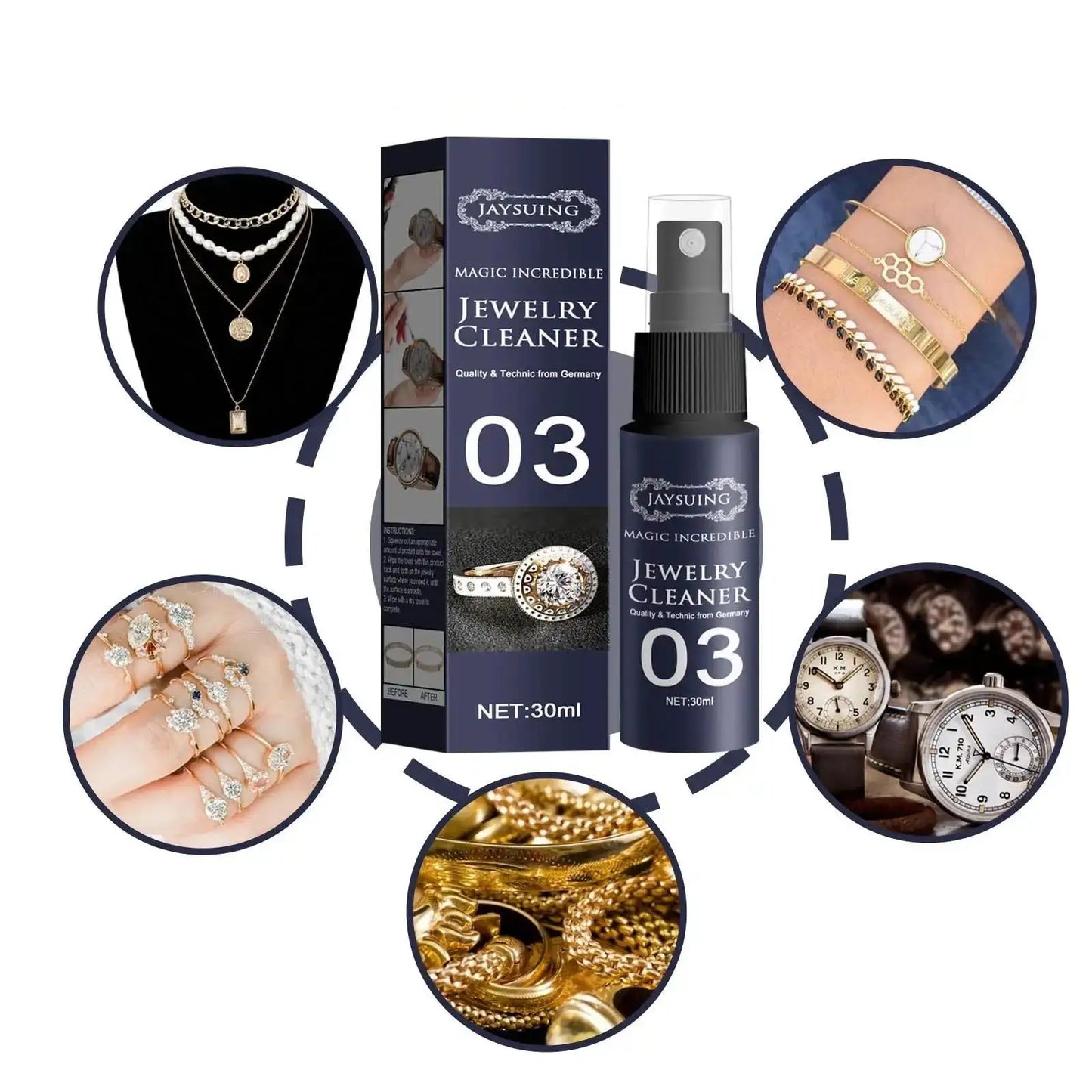 Limpiador en aerosol para joyas Diamond-Shine