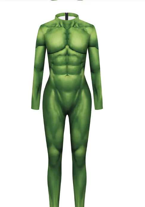 3D Muscle Halloween Costume