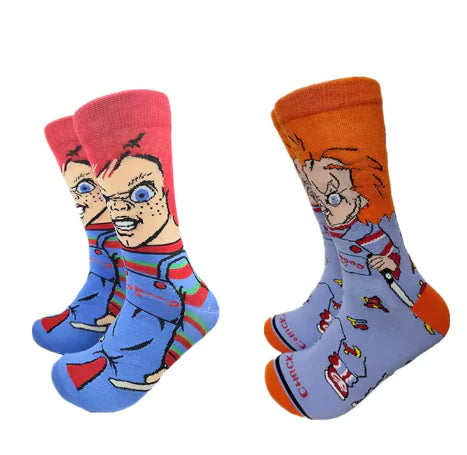 Calcetines de anime de Chucky