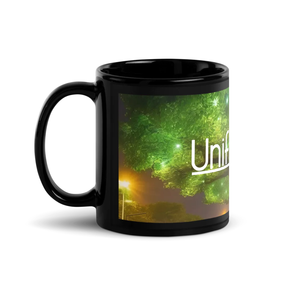 UnifydLife Black Glossy Mug