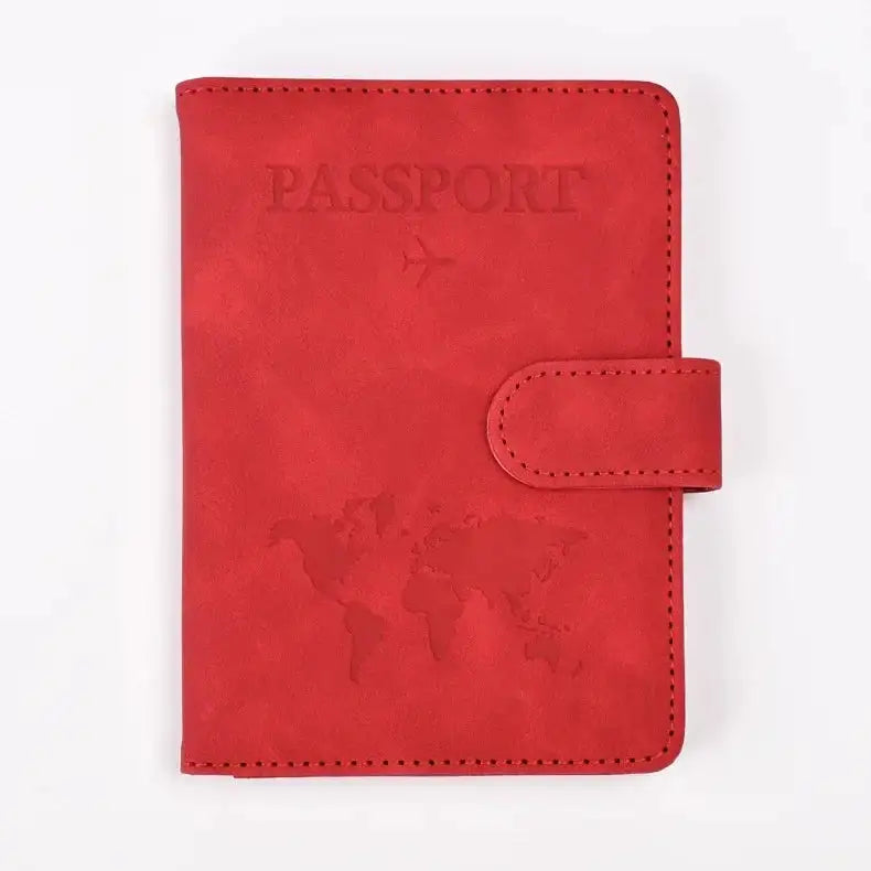 Funda para pasaporte de piel sintética