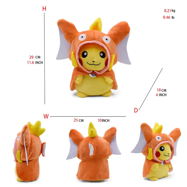 Peluche de juguete de Pokémon Pikachu