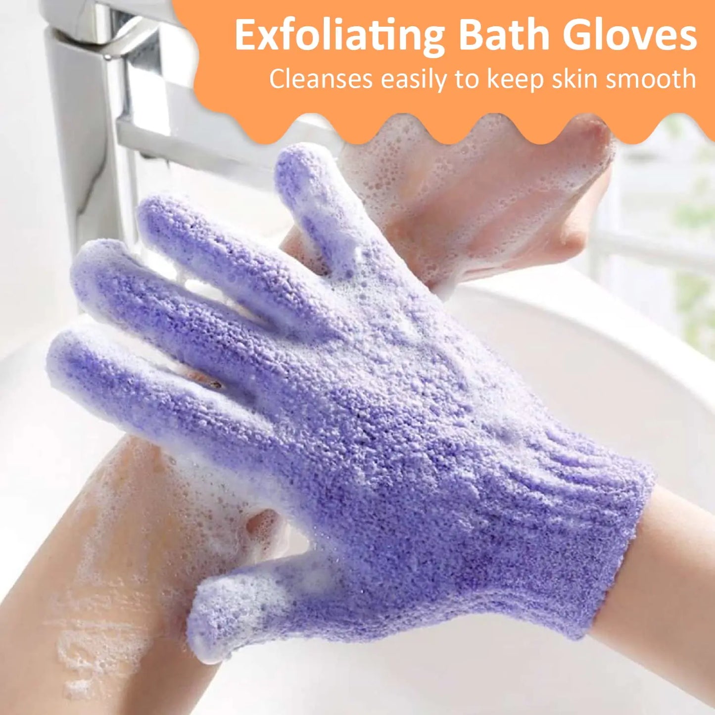 Exfoliating Gloves for Shower