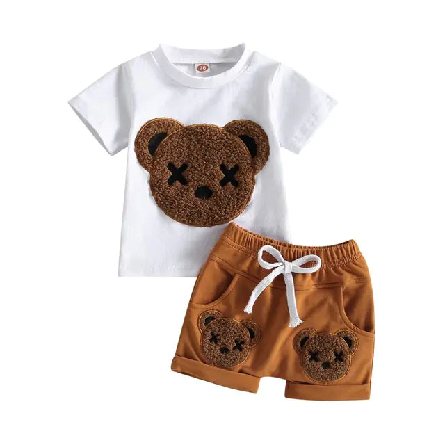 Conjunto de oso para bebé niño