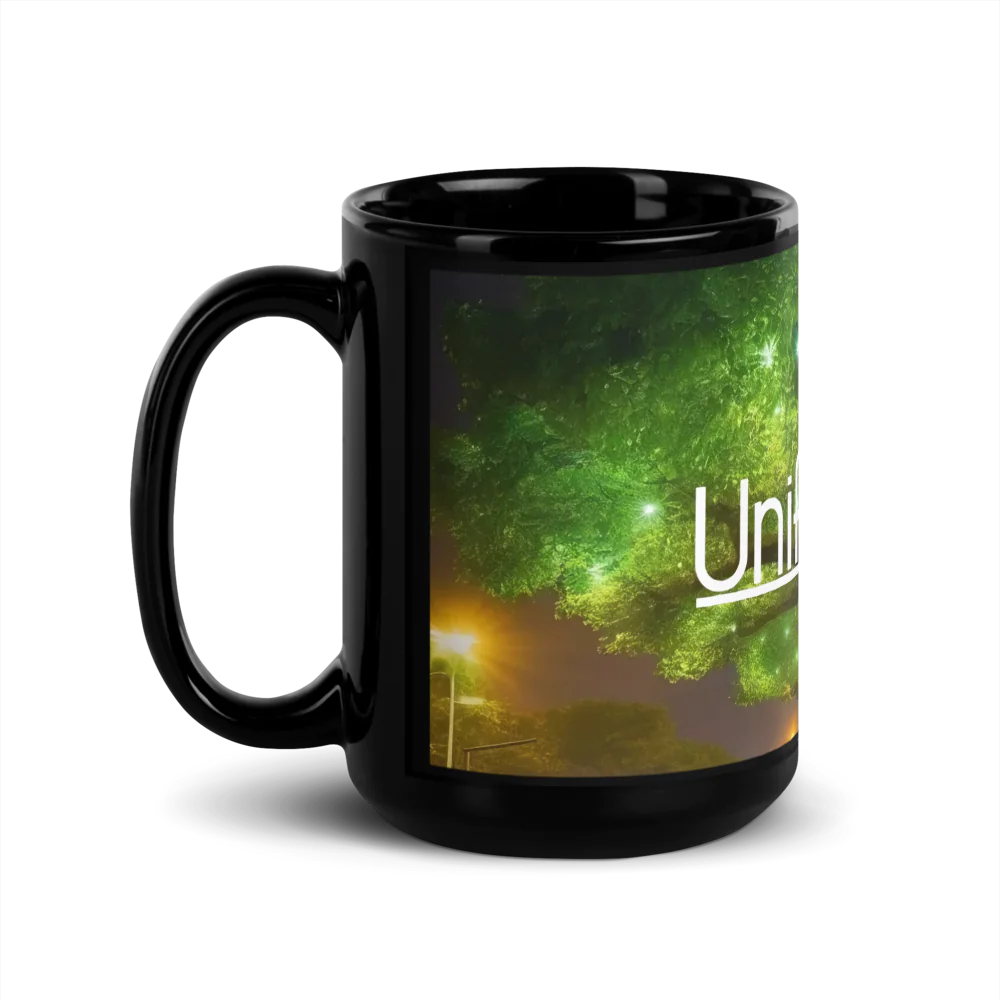 UnifydLife Black Glossy Mug