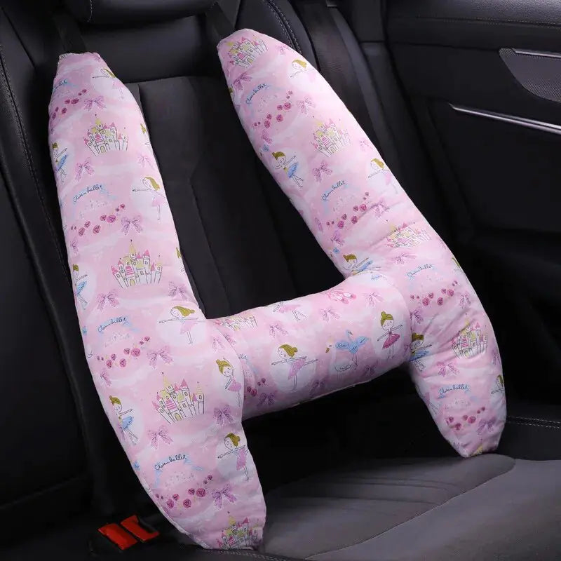 Almohada de viaje para niños en el coche