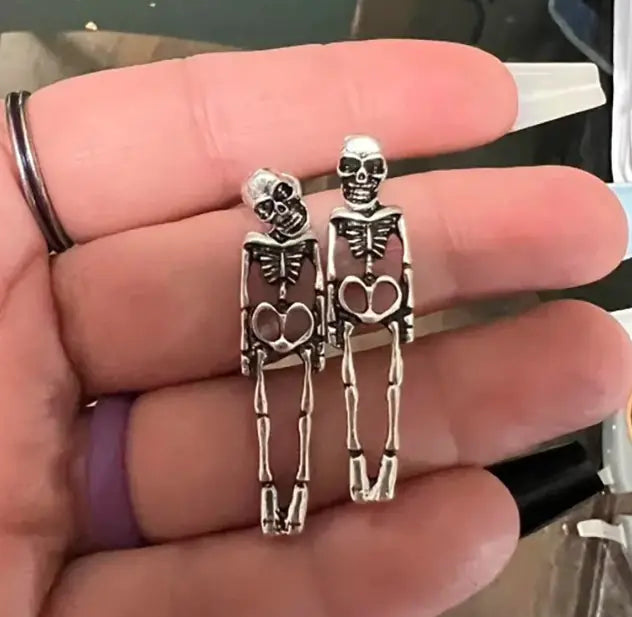 Skeleton Earrings