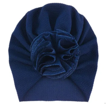 Gorro de bebé con lazo