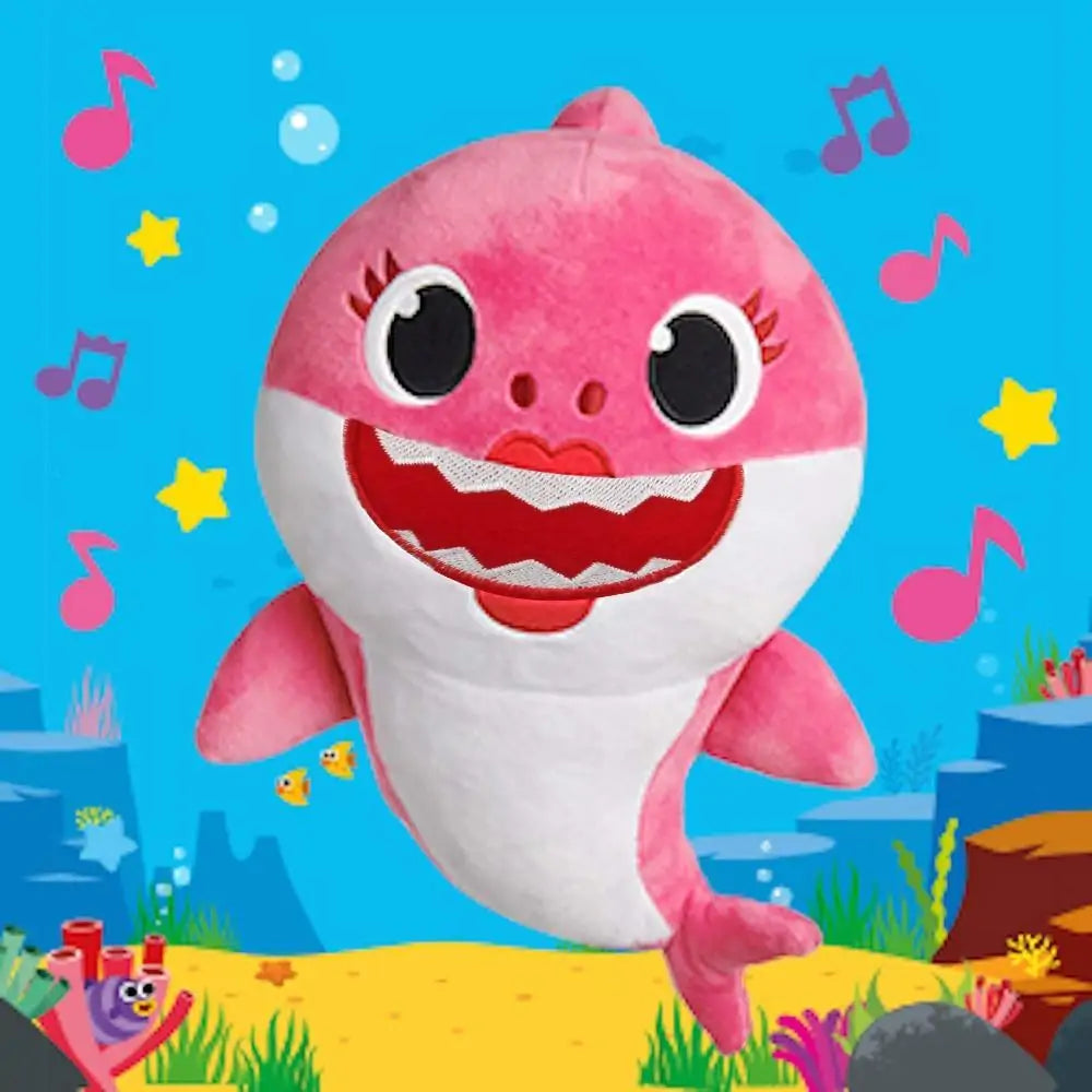 Muñeco bebé con sonido musical de Baby Sharks