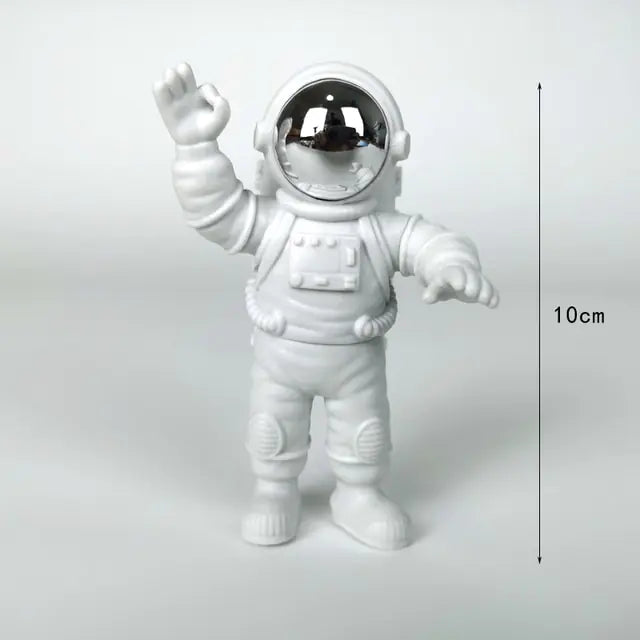 Conjunto de decoración para el hogar con astronauta y luna