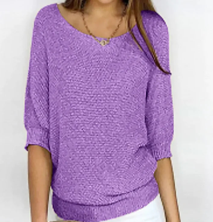 Pure Ease Round Neck Sweater