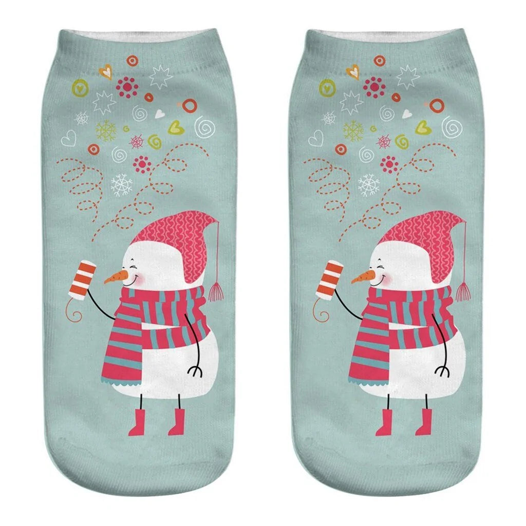 Calcetines navideños para mujer