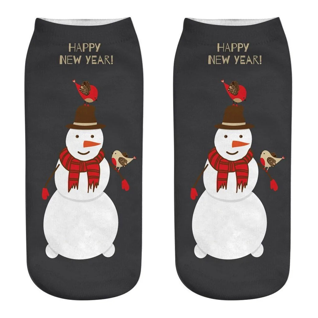 Calcetines navideños para mujer