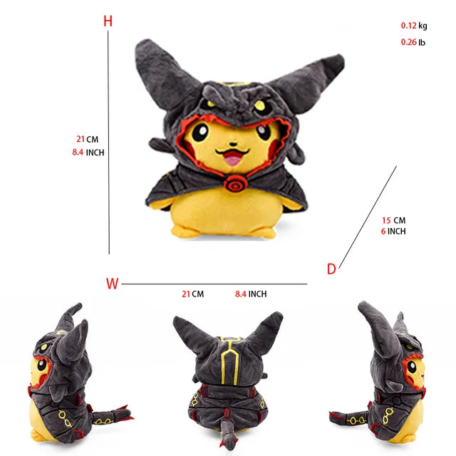 Peluche de juguete de Pokémon Pikachu