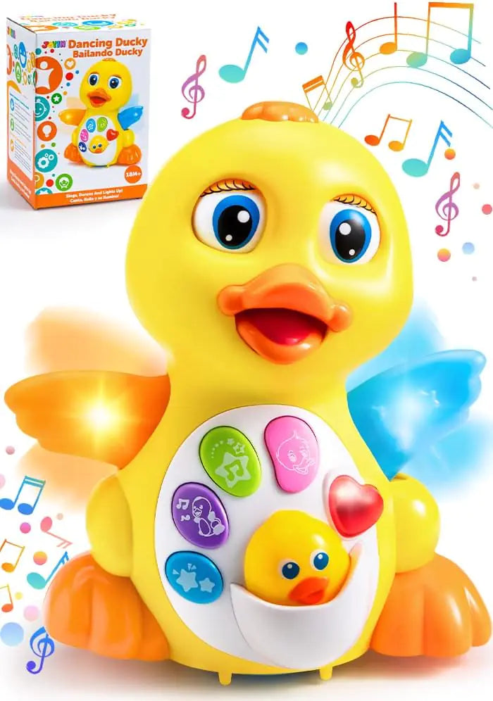 Patito musical de juguete para bebé