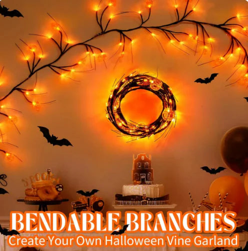 LED Halloween Pumpkin String Light