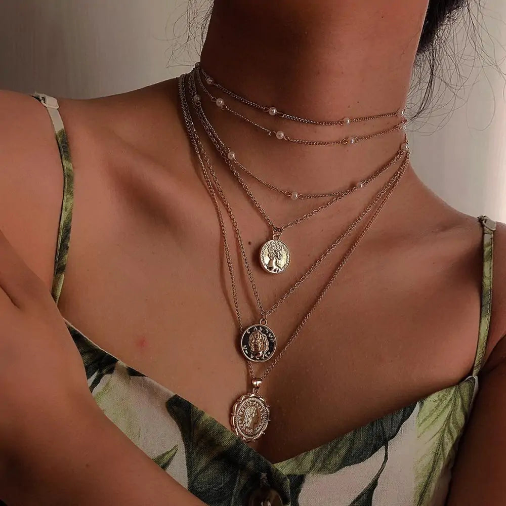 Gargantilla para mujer, joyería