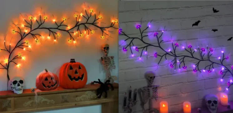 LED Halloween Pumpkin String Light