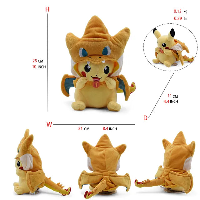 Peluche de juguete de Pokémon Pikachu