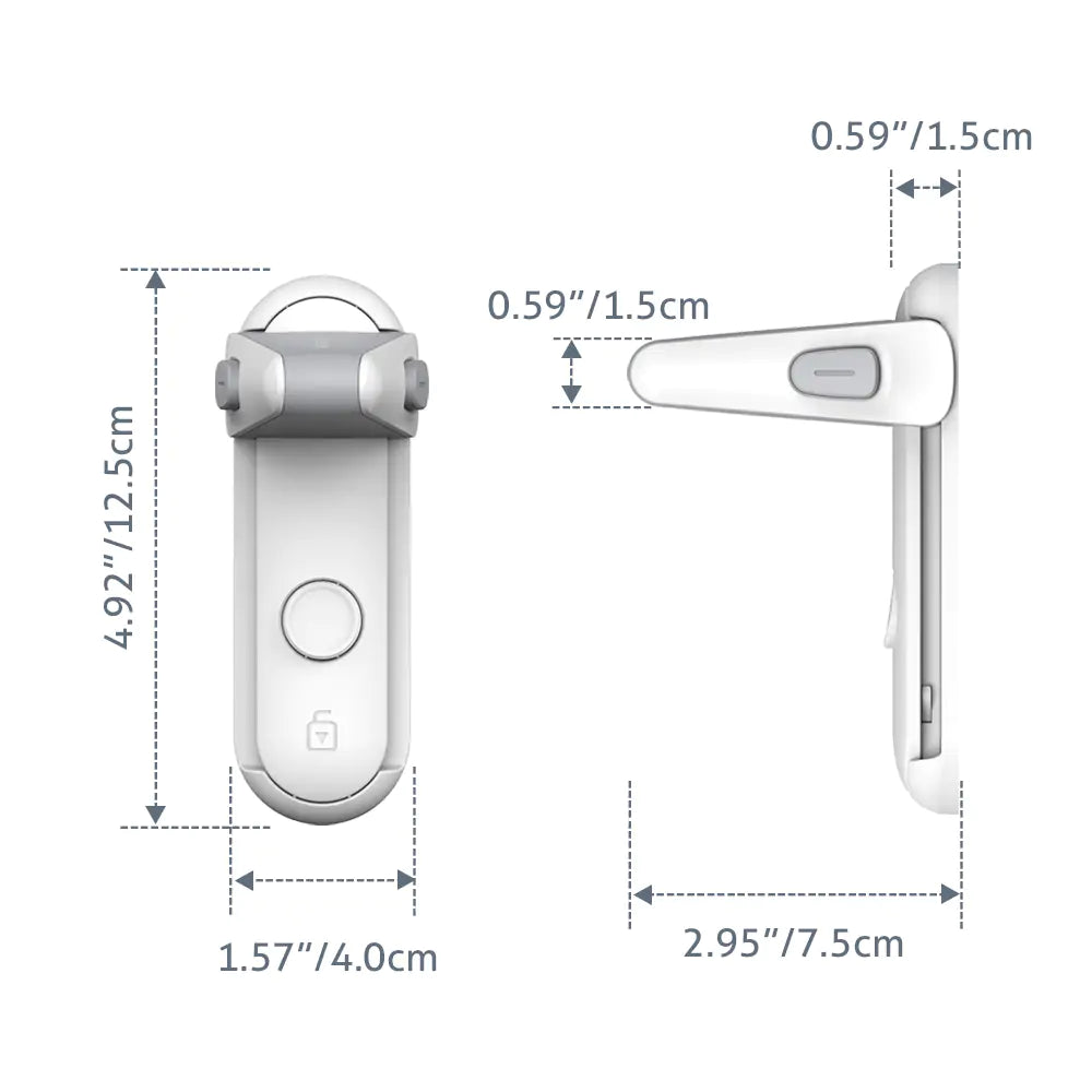 Cerradura de manija de puerta para bebé