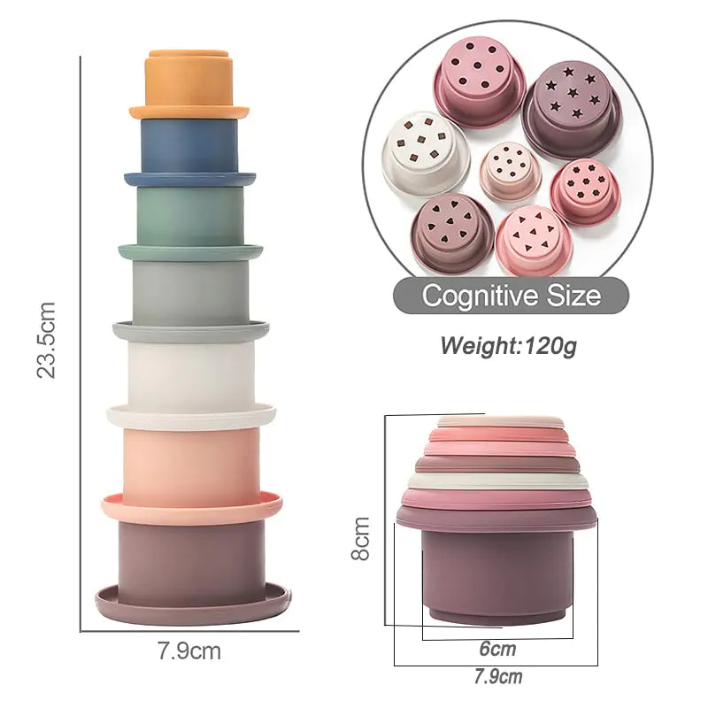 Bloques de construcción suaves para bebés