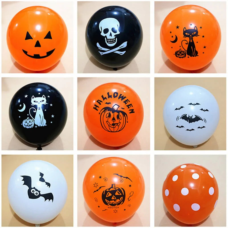 10 globos de Halloween