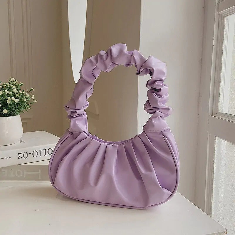 Cloud Pleated Handbag