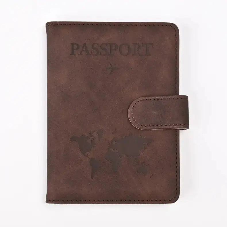 Funda para pasaporte de piel sintética