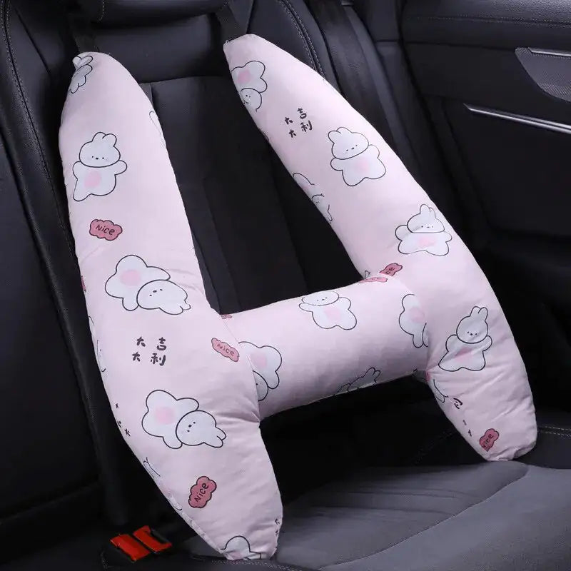 Almohada de viaje para niños en el coche