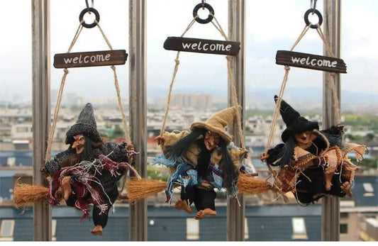 Hanging Witch Decor