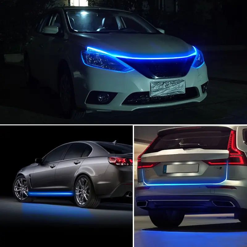 Scan Starting LED Car Hood Light Strip