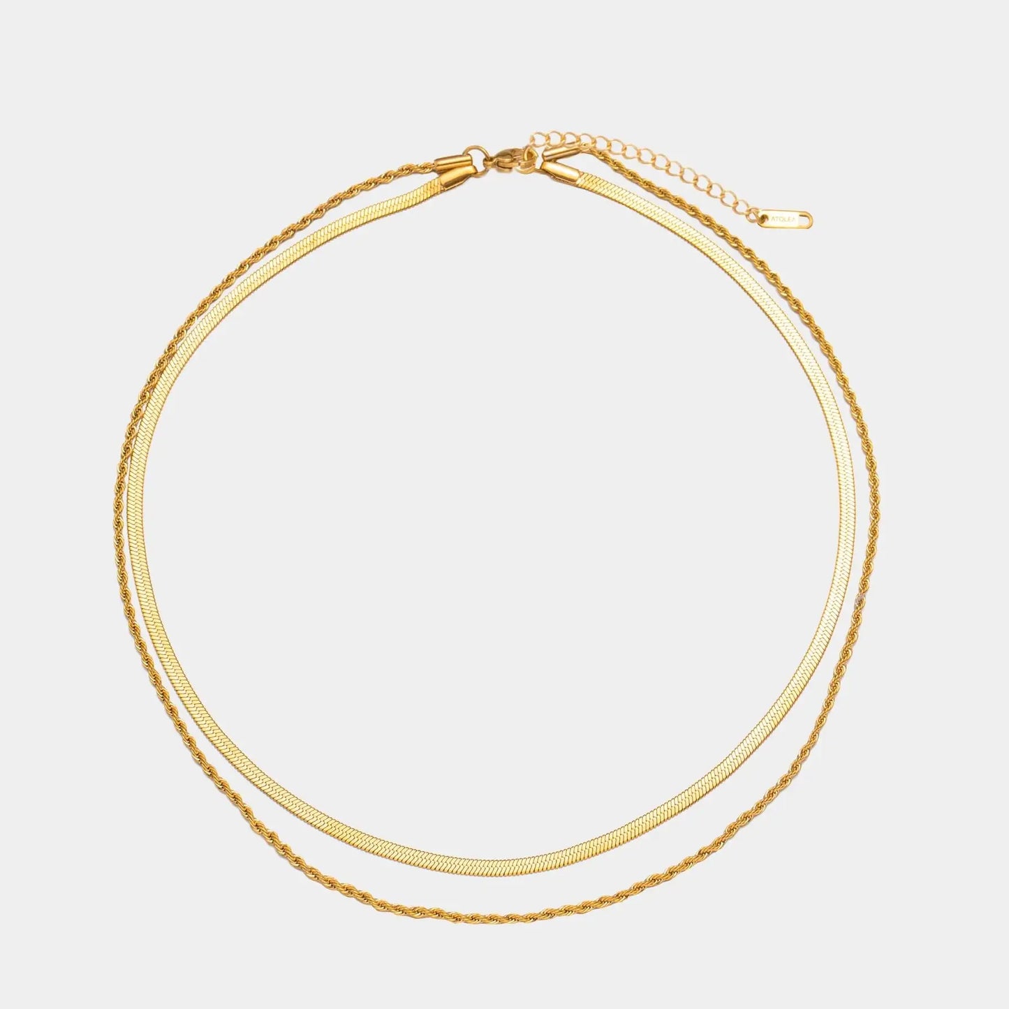 Collar de cadena para mujer joyería