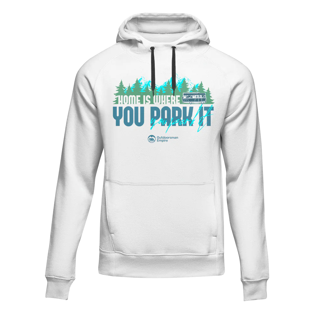 Home Parking Adult Fleece Hooded Sweatshirt