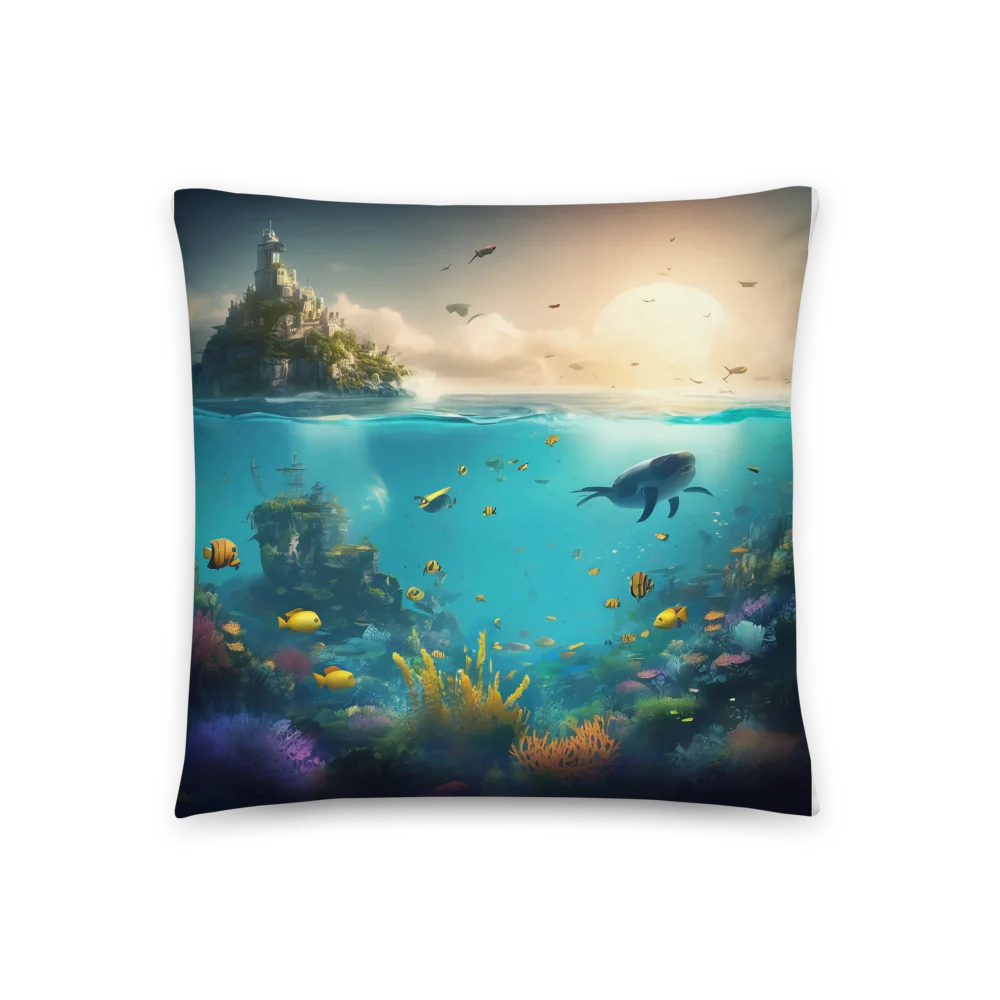 Almohada de fantasía oceánica