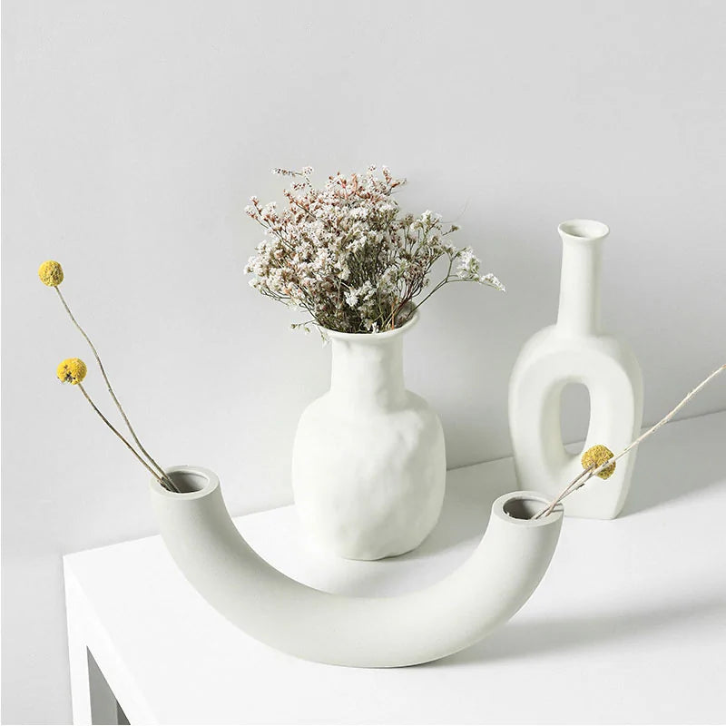 Nordic Ceramic Vases