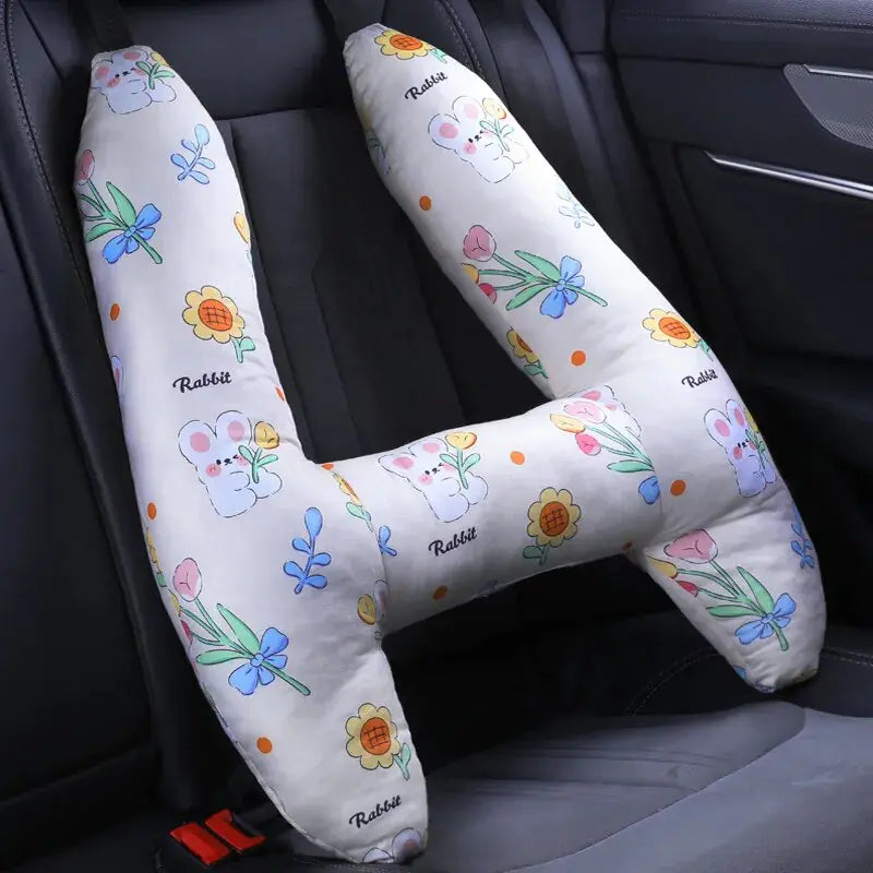 Almohada de viaje para niños en el coche