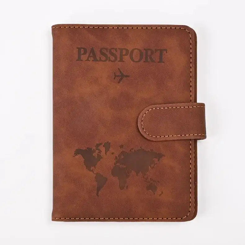 Funda para pasaporte de piel sintética