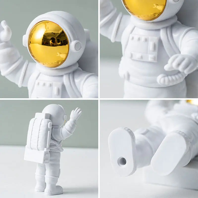 Conjunto de decoración para el hogar con astronauta y luna