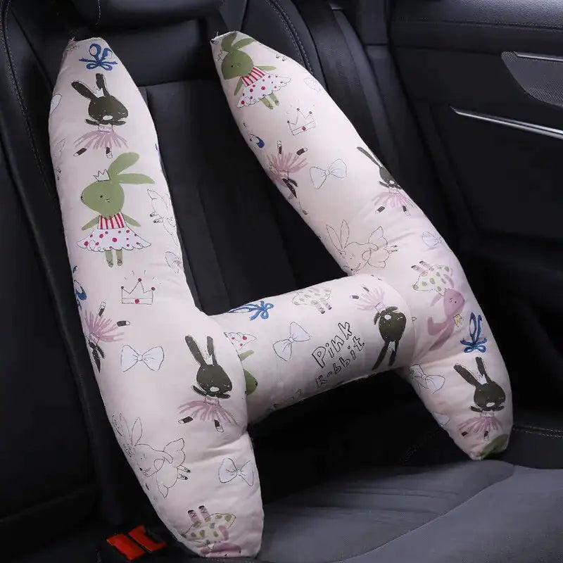 Almohada de viaje para niños en el coche