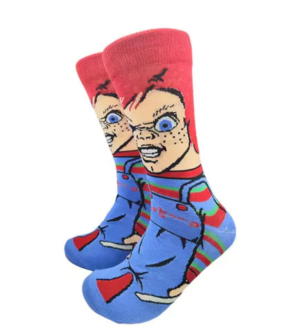 Calcetines de anime de Chucky